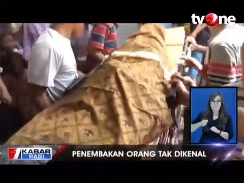 Dua Pekerja Bangunan Tewas Ditembak Orang Tak Dikenal