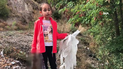 Minik Zeynep’in çöp feryadı