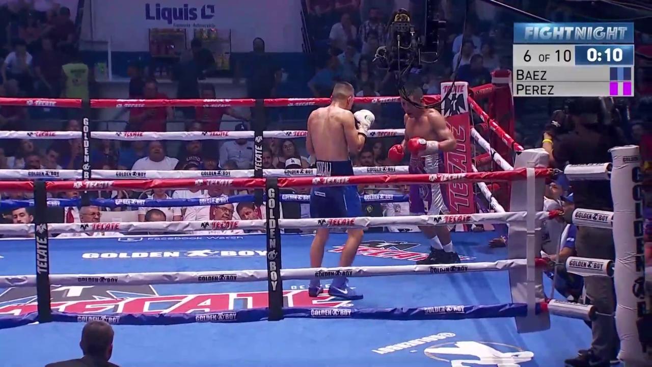 Baez vs Perez - round 6  Perez Stagger