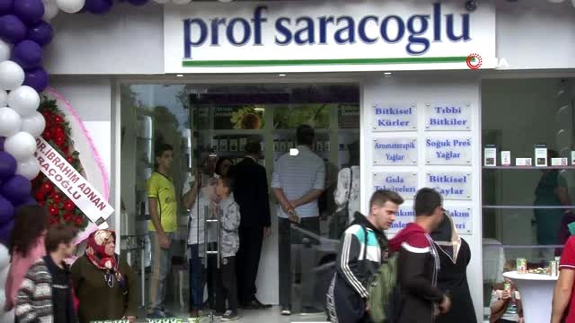 Bursa'da Saraçoğlu'na yoğun ilgi - Dailymotion Video