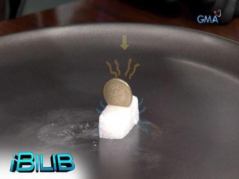 iBilib: Experiment time: Coin in a dry ice