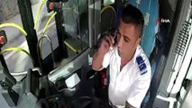 Otobüs şoföründen fenalaşan yolcuya hayati müdahale