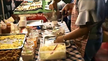 Cheesy French Fries  -  Thai sreet food