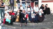 Çocukları Dağa kaçırılan Ailelerin HDP Önündeki Eylemi 20'nci Gününde