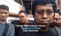 Politisi PDI-P Sekaligus Aktivis 98 Adian Napitupulu Tolak Tawaran Jokowi Jadi Menteri