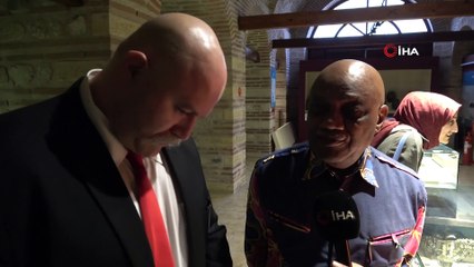 Afrika ülkelerinin büyükelçileri Tokat'ta tarihi mekanları gezdi