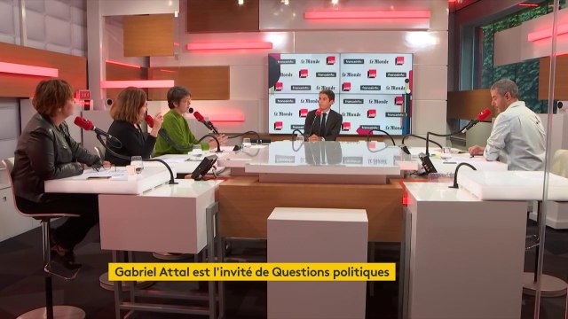 Gabriel Attal sur la manifestation pour le climat de samedi : Ce qui a dominé hier c'est que des black bloc, des violents ont pourri la manifestation