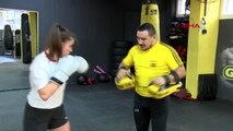 İzmir zayıflamak için başladığı kick boksta avrupa şampiyonu oldu
