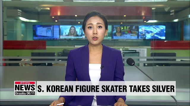 You Young finishes runner-up at U.S. Int'l Figure Skating Classic