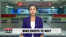 Top nuclear envoys of S. Korea, U.S. and Japan to meet in New York on 24th
