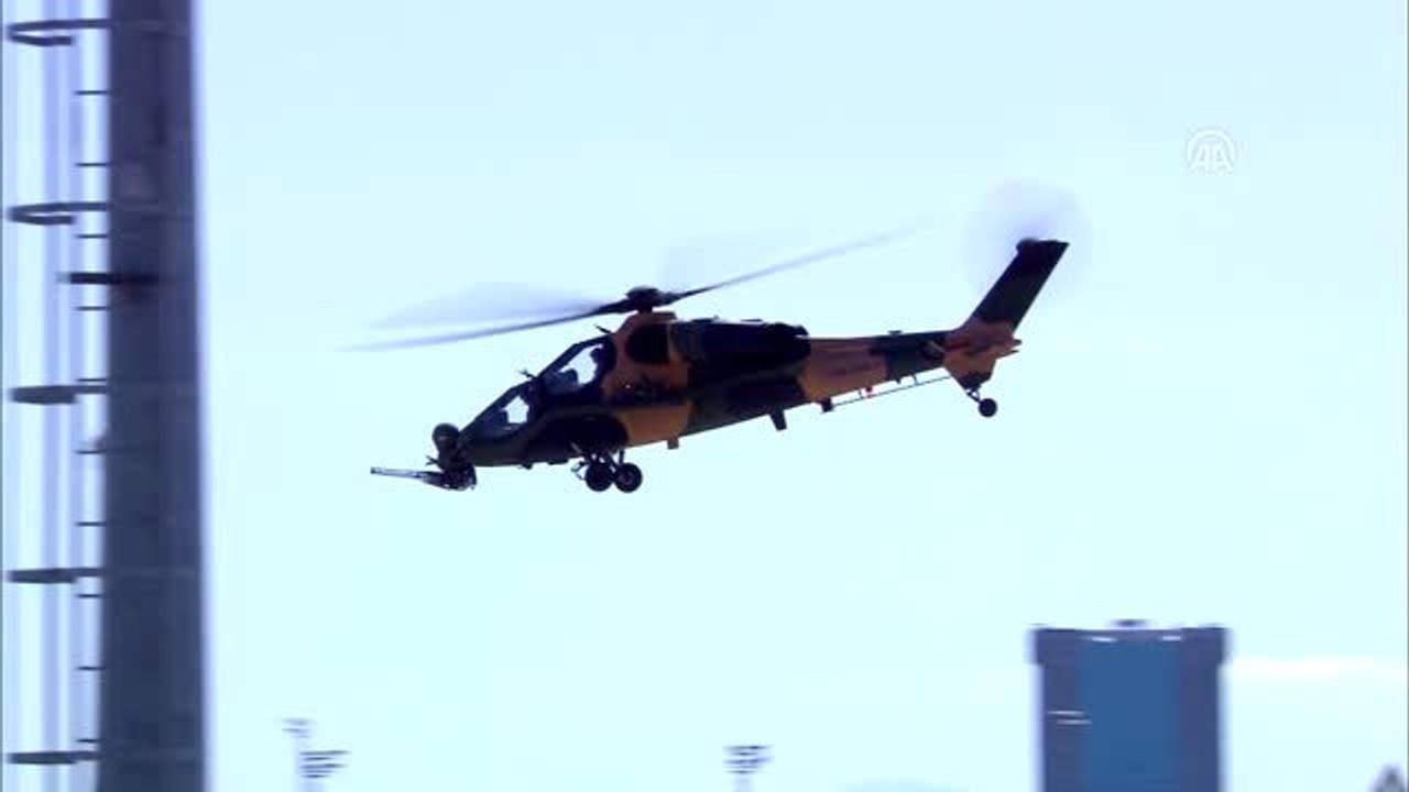 TEKNOFEST İstanbul  - ATAK helikopterleri gösterisi