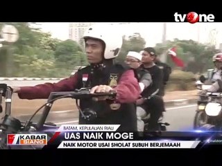 Aksi Viral Ustaz Abdul Somad Konvoi Moge di Batam