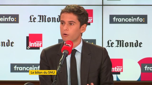 Gabriel Attal : Je suis élu local à Vanves (Hauts-de-Seine) et j'entend le rester. Je ne serai pas tête de liste mais candidat sur la liste.