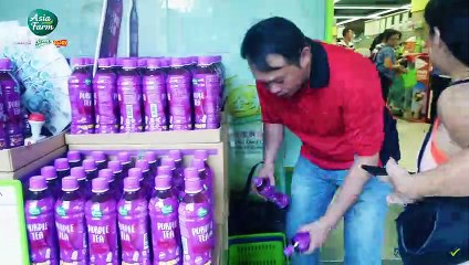 Asia Farm Purple Tea - Sheng Siong Supermarket Roadshow