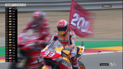 Marquez s'impose très largement à Aragon
