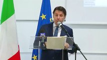 Foggia - Conte inaugura stabilimento Poligrafico e Zecca (21.09.19)