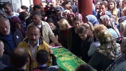 Neslican Tay Memleketi Rize'de Son Yolculuğuna Uğurlandı