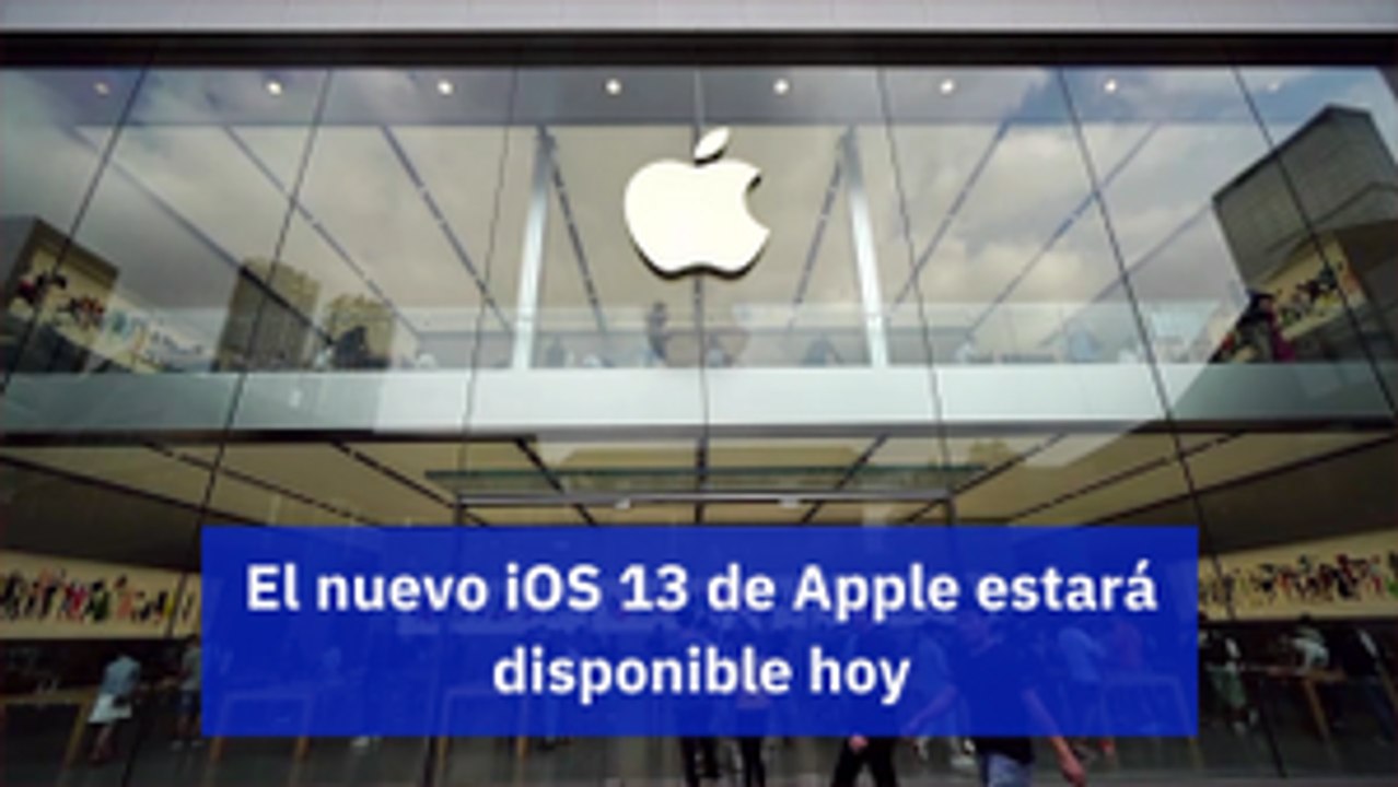 El nuevo iOS 13 de Apple estará disponible hoy