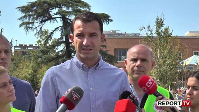 Report TV - Veliaj: Do akordojmë një fond prej 1 mln dollarë për familjet e prekura nga tërmeti