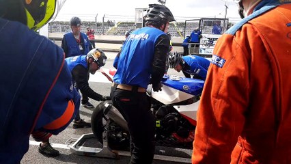 La Bisontine Amandine Creusot prête à prendre le relais sur la moto du Team 202