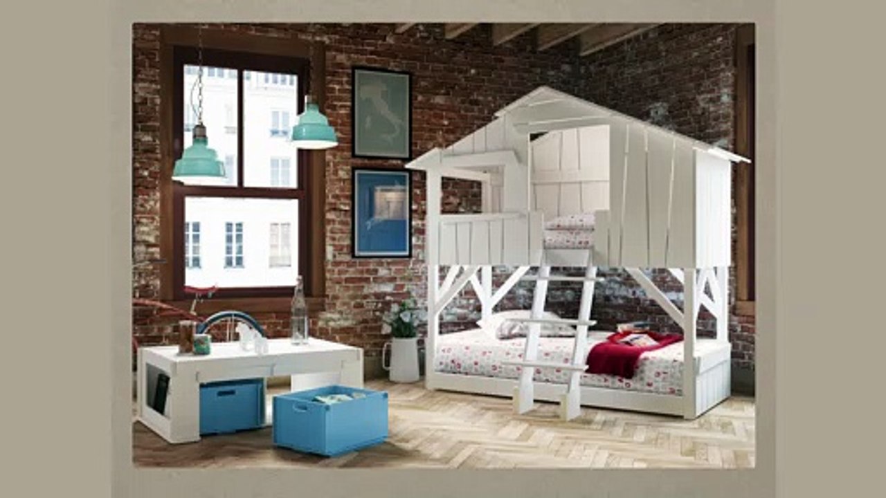 Treehouse bed in a choice of colours video