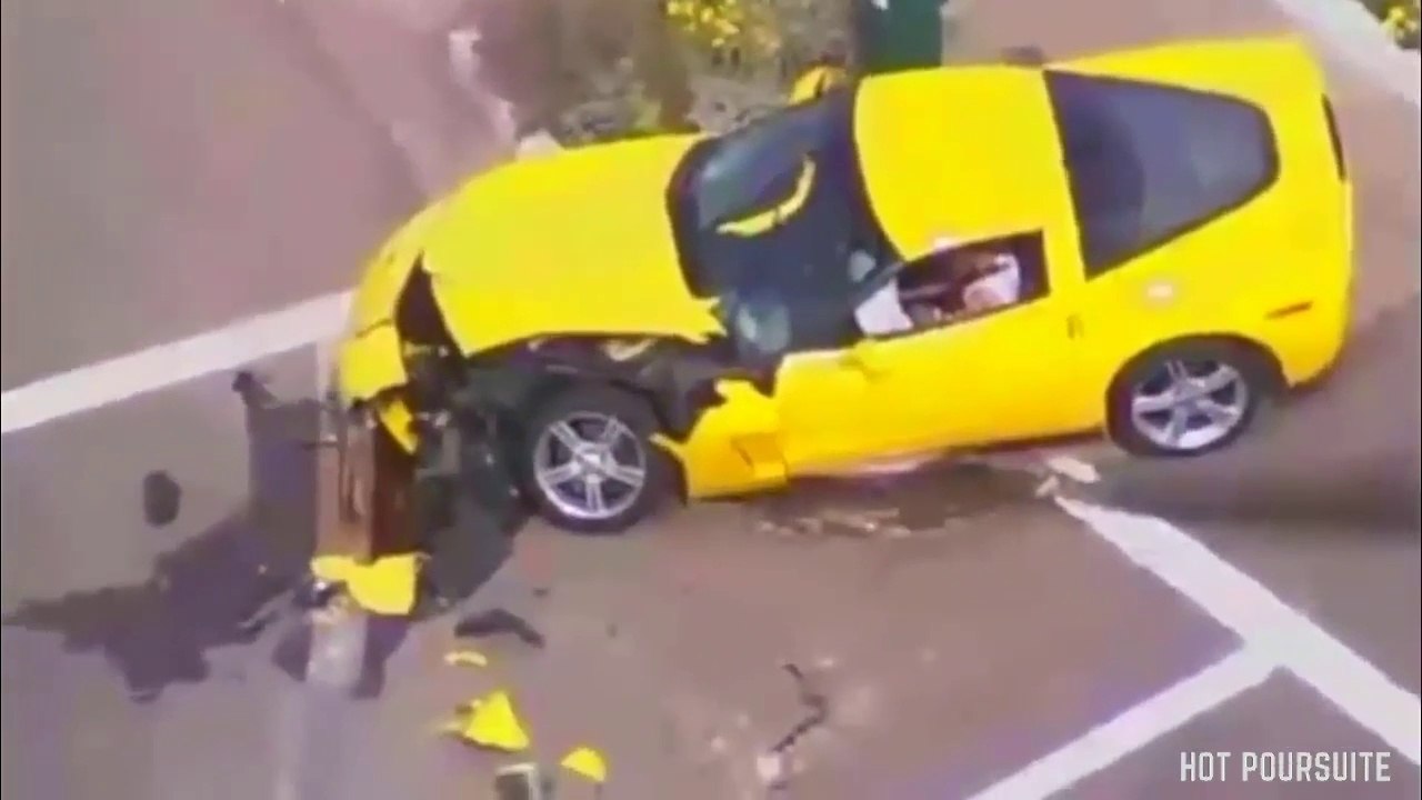 Course Poursuite, voiture sportive (Police Chase Hight Speed)