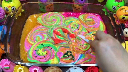 Relaxing with Piping Bags !! Mixing Random Things Into Slime !! Satisfying Slime Smoothie #658