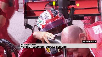 Vettel et Leclerc signent un doublé pour Ferrari
