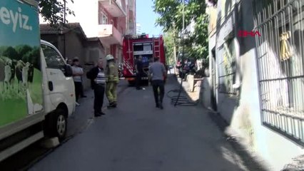 Kadıköy fikirtepe'de yangın