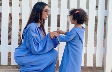 عفوية ابنة دنيا بطمة في صالة الألعاب