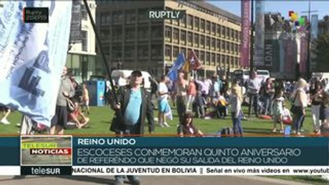 Escoceses reiteran llamado para independizarse de Reino Unido