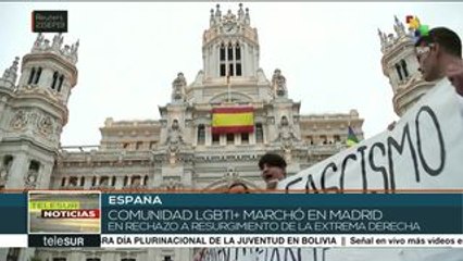 España: comunidad LGBTI+ rechaza resurgimiento de extrema derecha