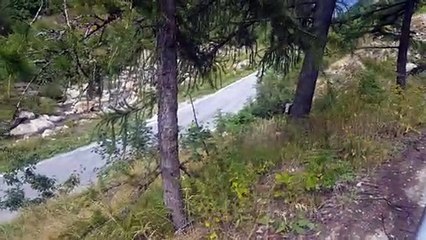 Le passage des Auvergnats dans le col de la Lombarde