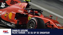 Formule 1 : la frustration de Leclerc, deuxième derrière Vettel à Singapour