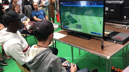Tournoi de e-foot à la foire de Caen