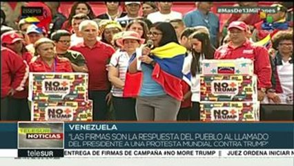 Venezuela: Rodríguez resalta la respuesta del pueblo al presidente