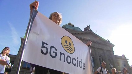 Suisse : manifestation contre la 5G