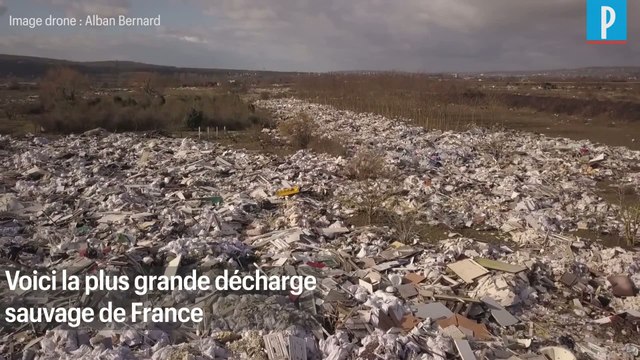 Ils s'attaquent au nettoyage de la plus grande décharge sauvage de France