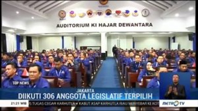 Sekolah Legislatif Partai NasDem Diikuti 306 Anggota