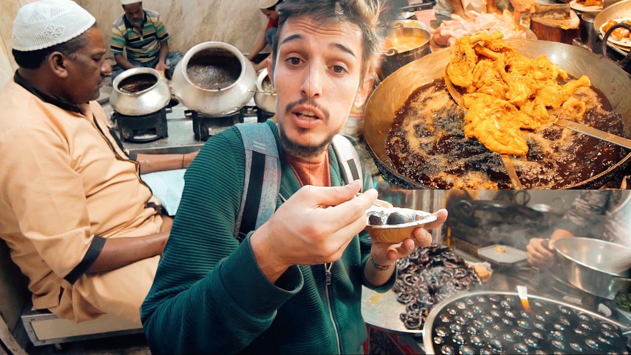 Hindistan'ın İLGİNÇ sokak yemeklerini deniyorum! (ACAYİP YEMEKLER)