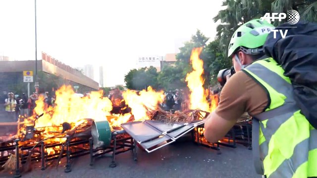 Neue Proteste in Hongkong schlagen in Gewalt um