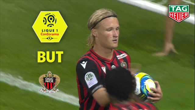 But Kasper DOLBERG (29ème) / OGC Nice - Dijon FCO - (2-1) - (OGCN-DFCO) / 2019-20