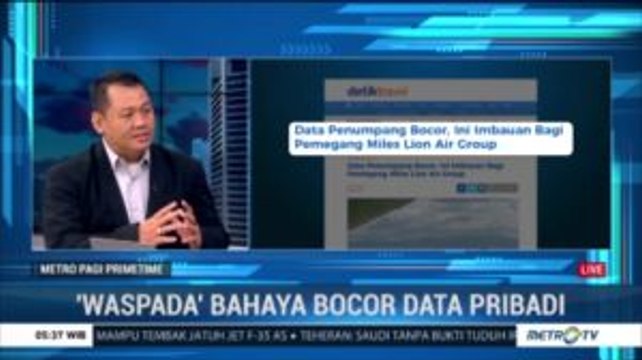 Waspada Bahaya Bocor Data Pribadi