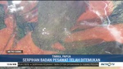 Tim Gabungan Temukan Serpihan Pesawat Hilang Kontak di Papua