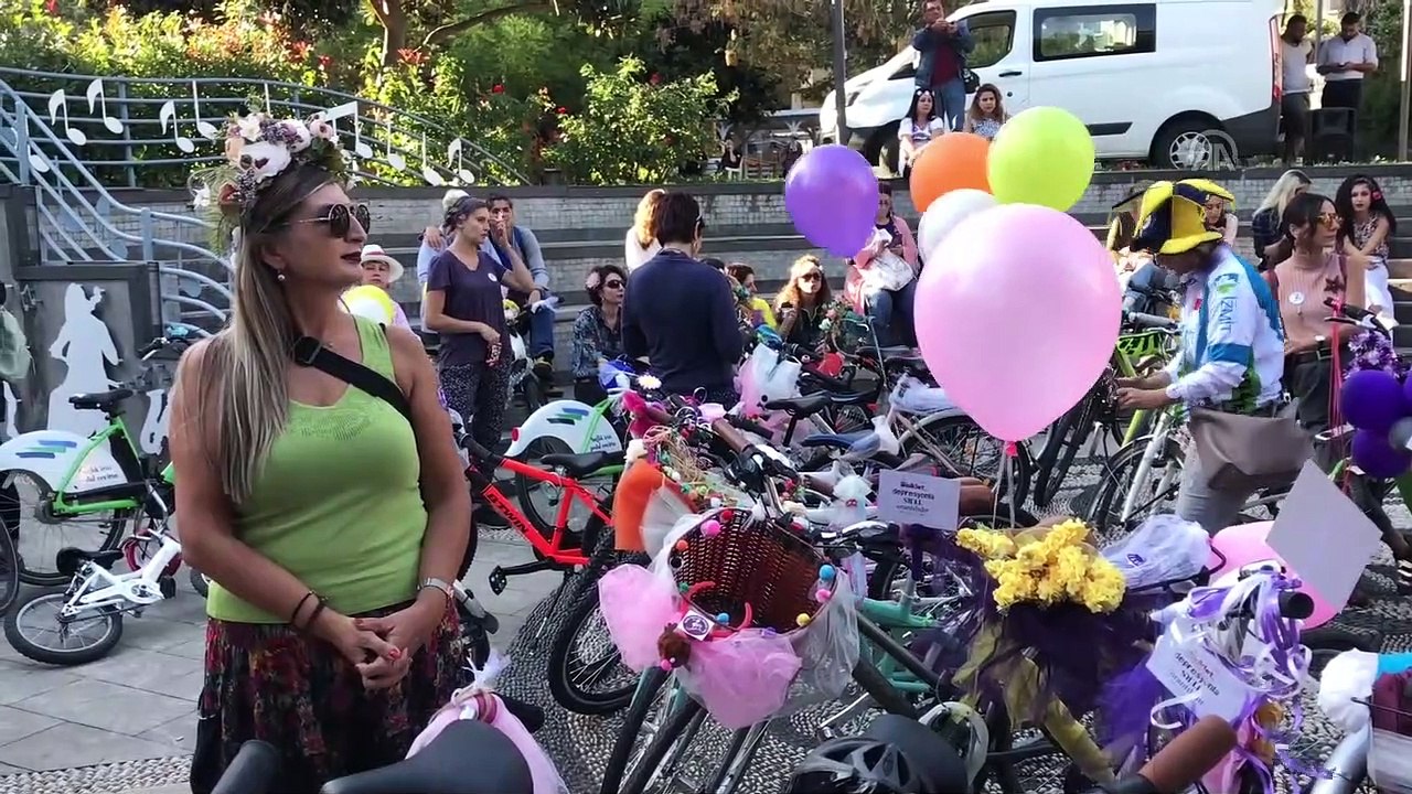 'Süslü Kadınlar Bisiklet Turu' etkinliği - KOCAELİ