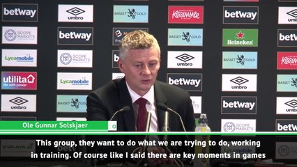 Solskjaer believes United have right attitude despite West Ham loss