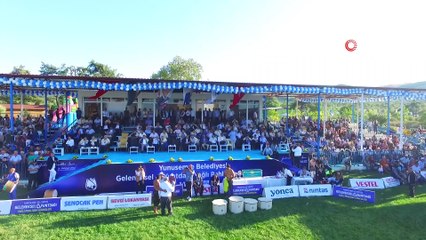 Manisa'nın başpehlivanı Nedim Gürel oldu