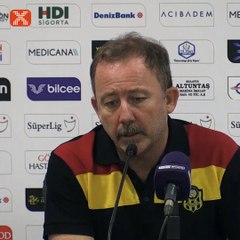 Sergen Yalçın: "Bir puan bizim için sevindirici"