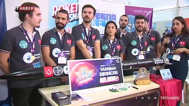 TEKNOFEST'te ödül alan öğrenciler projelerini TRT Haber'e anlattı
