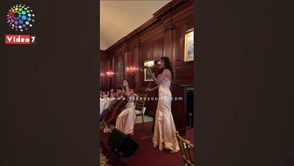 "سارة ولوران" لمسات فنية وروح مصرية خالصة فى نيويورك